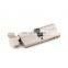 One side knob one side key lock cylinder, guard security door cylinder push barrel lock with knob
