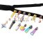 Exquisite Multi Color Metal Zipper Slider Creative Pattern Nylon Zip Head Zipper Puller