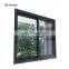 Horizontal Pattern Three Panel Triple Pane Interior Metal Office Glass Sliding Window Design