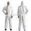 Industry Disposable Coverall Chemical Resistant Waterproof Coverall Suit Protect Clothing