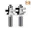 LIVTER diamond door frame tenon cutter solid wood cabinet door splicing floor milling cutter