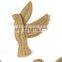 Hot sale Wicker wall pigeon, Wall hanging birds children's decor