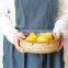 Rustic Round Bamboo Storage Basket Fruit Basket Wholesale Handwoven Made in Vietnam