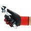 EN388 4122X 13G polyester liner lowes nitrile coated gloves
