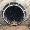 DN1000 medium-sized built-in anti backflow device manufacturer 316 stainless steel synthetic rubber membrane flap