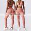 Women Clothing Yoga Tracksuit Shorts Set Active Wear Workout Athletic Gym 2 Piece Yoga Sets Sports Bra