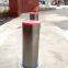 UPARK High Security Mall Street 219*600mm Wireless Remote Warning Led Rising Bollard Automatic Hydraulic Bollards