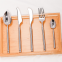 Stainless Steel Quality Product Metal Cutlery Sets Kitchen Flatware Dish Utensils Premium Knife Fork Spoon