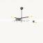 Custom Dining Room Decoration Decoration Modern Industrial Style Brass LED Chandelier