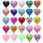 Solid Color Eco-Friendly Pink Aluminum Foil Balloon Custom Printing Film Fresh Design Love Globos Foil for Party Decoration