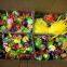 rico sabor a fruta Assortd Fresh Mini Galetina Dulces de golosinas con trozos de coco
