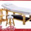 Beiqi Wholesale Price Beauty Salon Massage Bed Beauty with Wood Base Manicure Table for Barber Salon Furniture