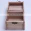 Cheap handmade wood tea box wood storage box for home