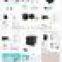 Quick disconnect 1-15P Plug quick coupling plug US two pin polarized plug SPT-1 SPT-2 cable suitable American polar plug