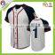 Blank dye sublimation custom baseball jersey Sublimation full button baseball jersey wholesale