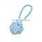 Pet Rubber Toy,pet Toy by Colored Cotton Balls,Colorful Cotton Rope Ball Toys Pet Toys for Dog Chewing