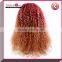 Wholesale Price Ombre Color Lace Wig Virgin Peruvian Hair Ombre Full Lace Wigs kinky curly