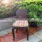 antique rattan outdoor garden chair