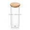 Samadoyo High-end Glass Storage Pots/ Cans/ Jars with Wooden Lid 300ml to 1400ml