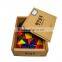 Promotional Wooden Puzzle Toys Educational Block Sets Puzzle Blocks Box