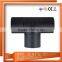 Black Poly Plastic Pipe Fitting Equal Tee