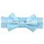 Hot Baby solid color large bow cotton Headband girl Headband Toddler turban Headband cotton kids big bow headband wh-1767