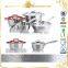 8pcs Cookware Set With Electro Corrosion on Exterior MSF-3635