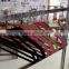 XuFeng colorful plastic velvet hangers home use supermarket factory 8002