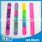 Cheap souvenir kids silicone slap bracelet