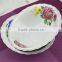 South America market salad bowl cut edge , flower printing soup bowl , linyi ceramic bowl