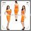 Ladies sexy Seamless pleat skirt dresses
