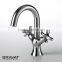 Water Faucet Air Mix Technology Smooth surface Brass Basin Faucet F12680C