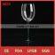 Handmade glassware manufacturer colored long stem wine glass