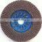 high quality stainless steel plastic backing flap disc