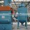 Q32 series high efficiency,warranty, tumble/ruber belt shot blasting machine