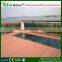 Resistant to rot for hollow composite decking board with waterproof interlocking composite decking