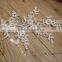 Handmade Bridal Alencon Lace Sewing Applique Flower Patches