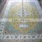 muslim green color handmade carpet