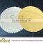 Cake plate gold/silver