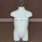Plastic children/kids form hanging display torso mannequin