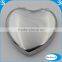 Sparkle Stones Mirror Business Heart Promotional Compact Mirror