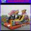 XIXI 2016 Popular PVC Inflatable Car Bounce Slide Combo Obstacle Courses