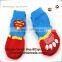 S14 hot sale cotton knitted superman dog socks