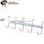 Metal Hanging Hook Hanging clothing hooks 5 J shape Hooks