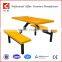 High Quality 4 Chairs Fast Food Restaurant Table and Chairs, Four Person Tables and Chairs, Cheap Dining Table and 4 chairs