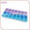 Sliding Removable AM PM Pill Box for One Week