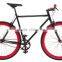 red 700c fixed gear bike/fixed bike with fixed gear frame (PW-F700C348)