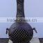 Flat Surface Cast Aluminum Chimeneas Outdoor Fireplace Cast iron Stove