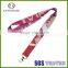 polyester Heat Transfer Printing Lanyard with custom logo