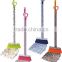 Long Handled Plastic Dustpan And Broom Set